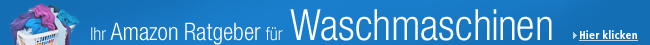 Ratgeber f�r Waschmaschinen bei Amazon.de