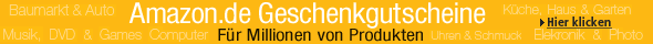 Amazon.de Geschenkgutscheine