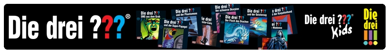 Drei Fragezeichen Banner