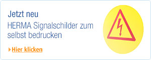 HERMA Signalschilder