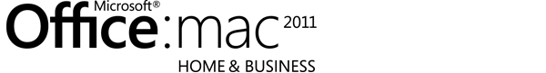 Microsoft Office Mac Home Business 2011