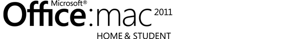 Microsoft Office Mac Home and Student 2011