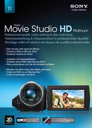 Sony Movie Studio Vegas 11 HD Platinum
