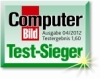 ComputerBild Test-Sieger 04/2012