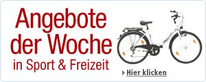 Angebote der Woche f�r Sport und Freizeit
