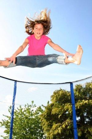Ultrafit by Ultrasport Gartentrampolin Jumper 430 cm inkl. Sicherheitsnetz - Weitere Features