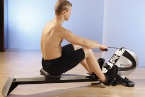 Ultrasport Drafter 550 Ruderger&auml;t 2 in 1 &ndash; Rudermaschine + Oberk&ouml;rpertrainer - Raumsparend Modell 2012