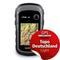 Garmin eTrex 30 Bundle mit Topo Deutschland Light 
