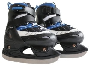 Ultrasport Kinderschlittschuhe - Verstellbar &uuml;ber mehrere Schuhgr&ouml;&szlig;en inkl. Kufenschutz und Tragetasche &ndash; T&Uuml;V/GS gepr&uuml;ft