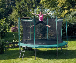 Hudora Trampolin mit Sicherheitsnetz 426cm Ø