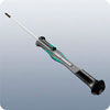 Multi-component screwdriver handle for ergonomic working.