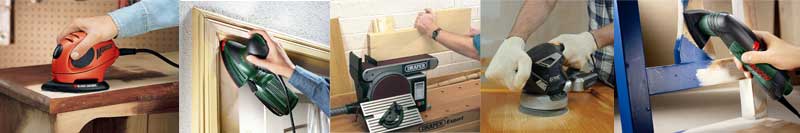 Sanders can be used for a variety of DIY jobs.