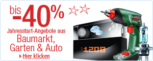 Jahresstart-Angebote bei Amazon.de