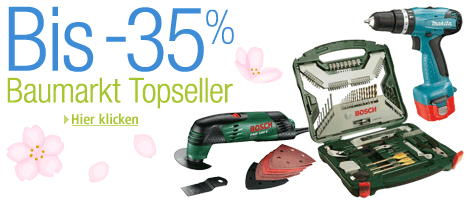 Baumarkt Bestseller bis -35%