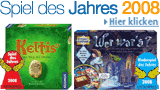 Keltis und Wer war's! - Spiel und Kinderspiel des Jahres 2008