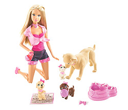 Barbie, Taffy und Hundebabys