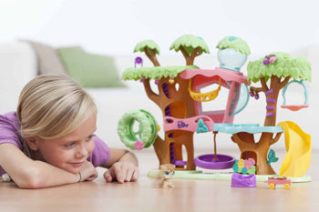 Littlest Petshop- Dschungelhaus 1