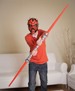 Star Wars 36869186 - Darth Maul Doppelklingen Lichtschwert