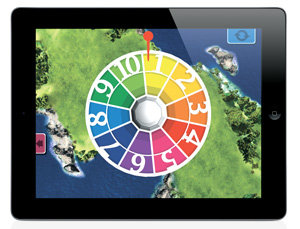 Parker 38187100 - Spiel des Lebens Zapped, spielbar mit iPad