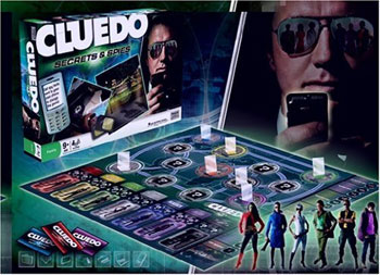 Cluedo Geheimagent Spielfeld