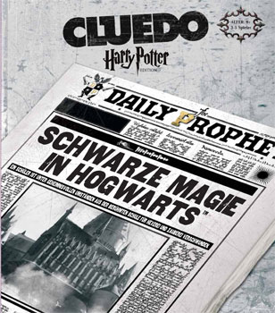 Cluedo Harry Potter Zeitungsausschnitt