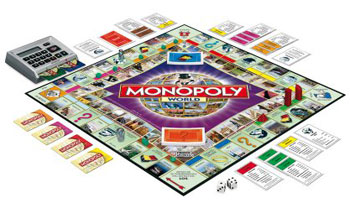 Monopoly World Spielfeld