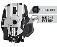 Mad Catz R.A.T. 9 Kabellose Gaming-Mouse f&uuml;r PC und Mac