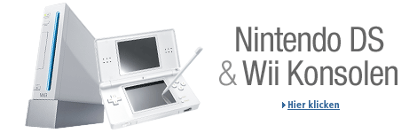 Nintendo DS und Wii Konsolen