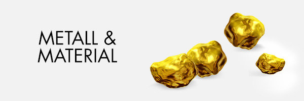 Metall und Material