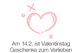 Am 14.2. is Valentinstag: Geschenke zum Verlieben