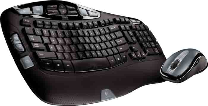 wave desktop at an angle side key