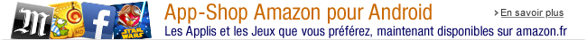 App-Shop Amazon maintenant disponible sur amazon.fr