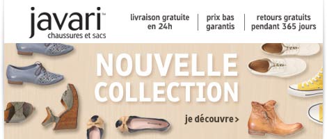 Soldes et bonnes affaires sur Javari.fr, site enti�rement d�di� aux chaussures et aux accessoires de mode