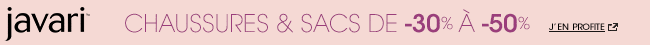 Chaussures et sacs sur Javari.fr : livraison rapide et gratuite, retours gratuits pendant 365 jours