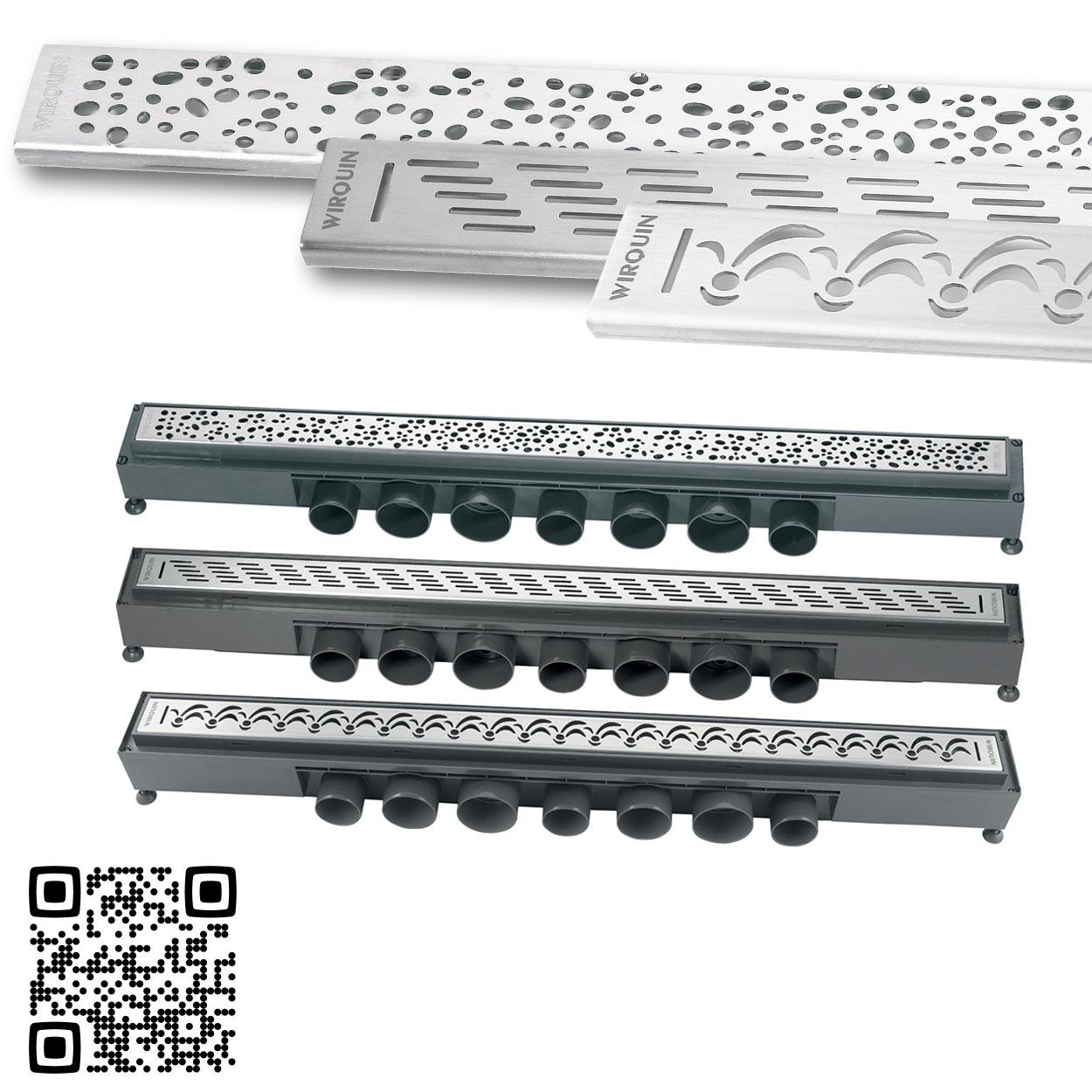 30717664 Express'eau Caniveau pour Douche 800 mm: Bricolage