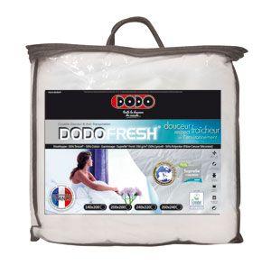couette unie dodo dodofresh temp&eacute;r&eacute;e la couette dodofresh en 350 g