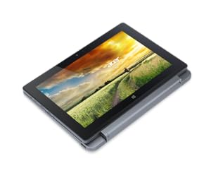 Acer Aspire One 10 PC Portable 2 en 1 10" Gris (Intel Atom, 2 Go de