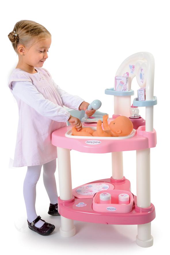 Smoby 24663 Poup&eacute;e et Mini Poup&eacute;e Baby Nurse La Nursery des