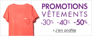 Promotions vêtements