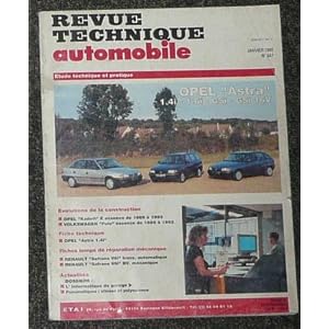 Revue technique de l'Automobile numéro 547.1: Opel Astra essence