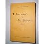 L ' ascension de m. basl�vre . de Estaunie Edouard .