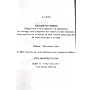 La Bible de Alesandre Falco