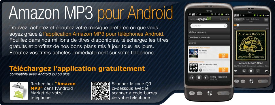 Amazon MP3 sur Android