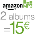 2 albums MP3 = 15 euros