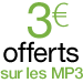 3 euros offerts sur les albums MP3