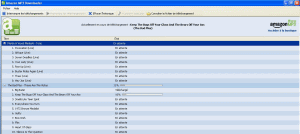 Capture d'�cran de l'application Amazon MP3 Downloader sous Windows