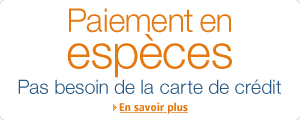 Paiement en esp�ces