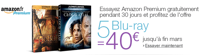 Amazon Premium : Offre sp�ciale : 5 Blu-ray = 40�