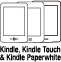 Compatibilit� Kindle Paperwhite, Kindle et Kindle Touch