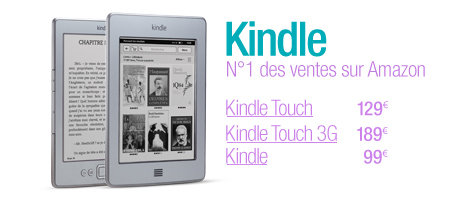Kindle, N�1 des ventes sur Amazon